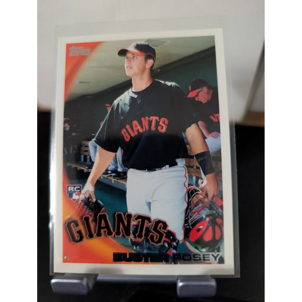 2010 Topps Buster Posey Rookie Card #447 San Francisco Giants RC Catcher
